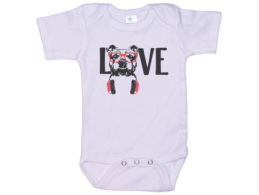 Love English Bulldog Onesie®