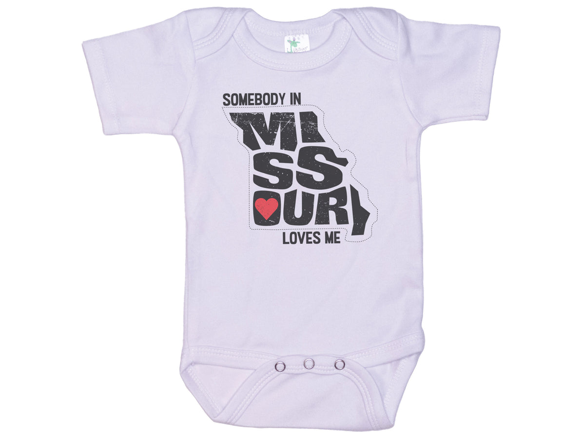 Somebody In Missouri Loves Me Onesie®