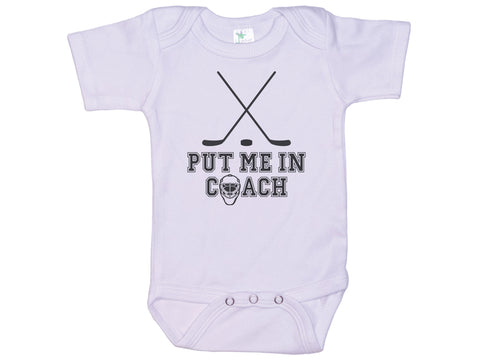Put Me In Coach Hockey Onesie®