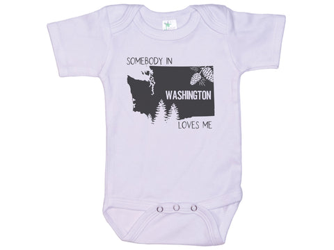 Somebody In Washington Loves Me Onesie®