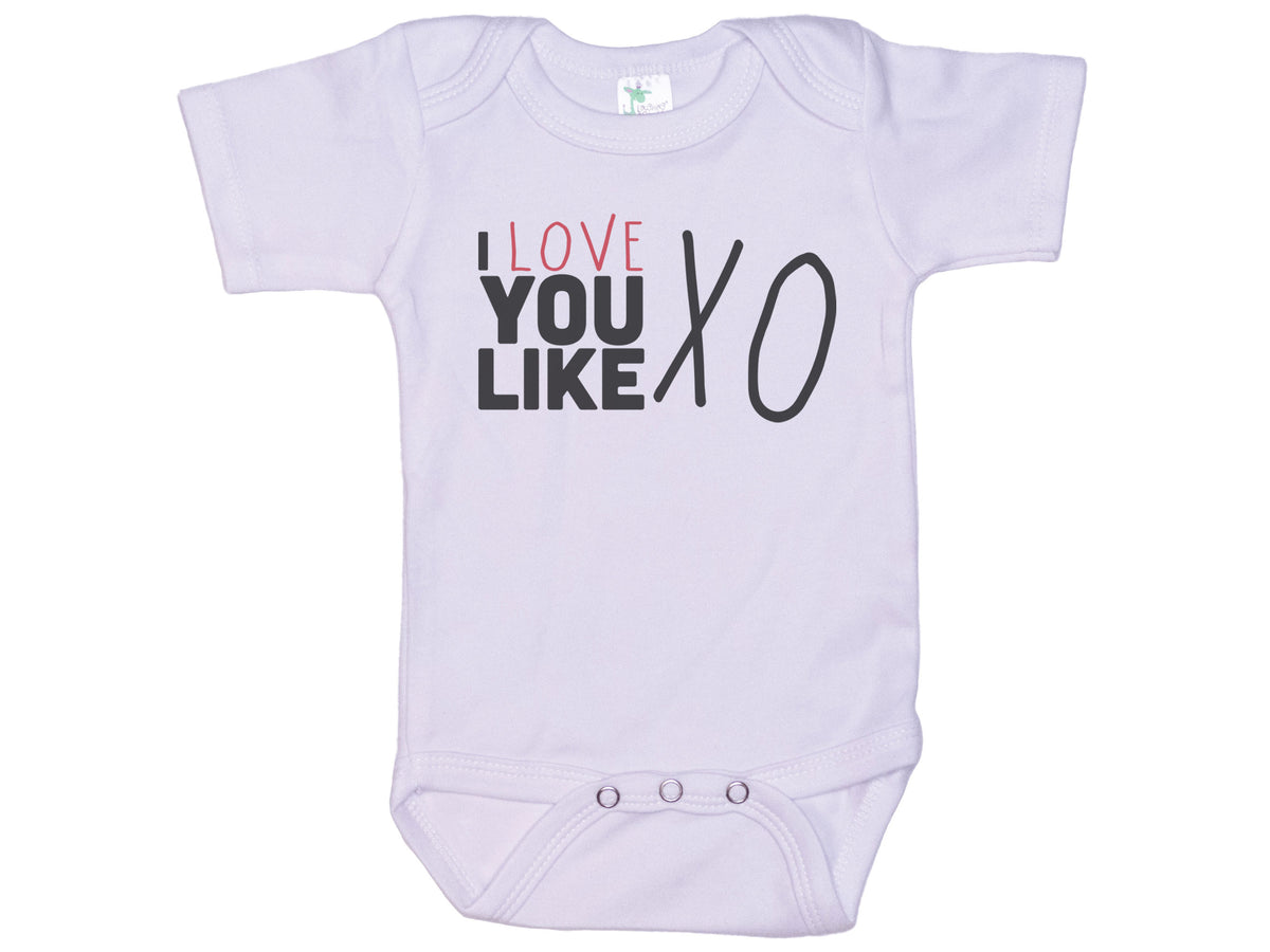 I Love You Like XO Onesie®