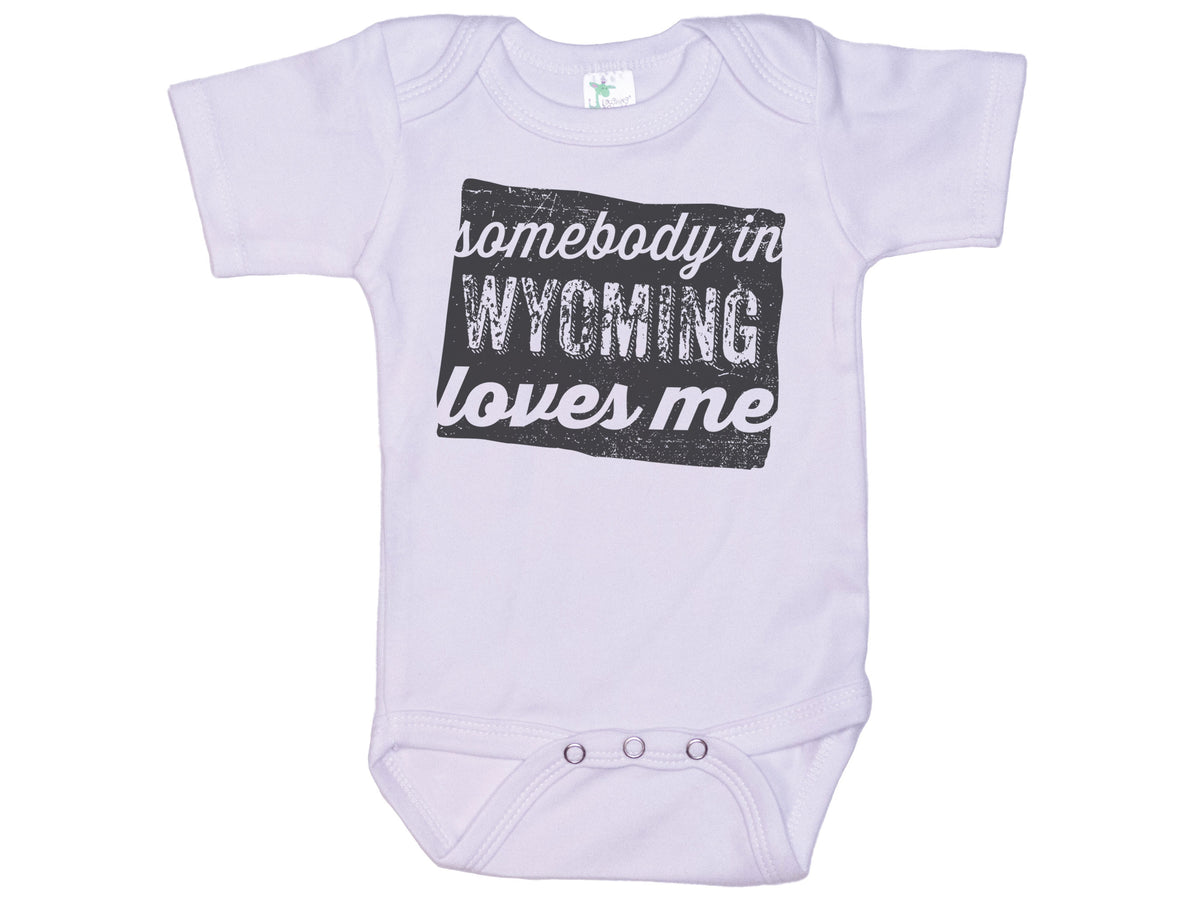 Somebody In Wyoming Onesie®