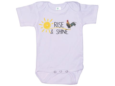 Rooster Rise And Shine Onesie®