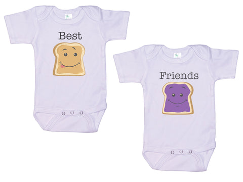 Best Friends PB&J Twins Onesie®