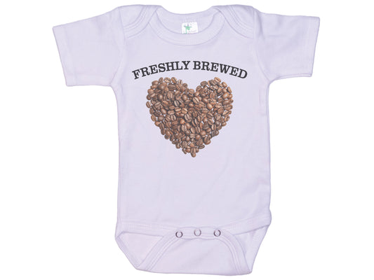 Freshly Brewed Heart Onesie®