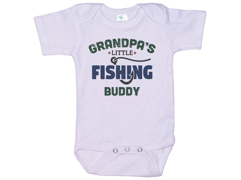 Grandpa's Little Fishing Buddy Onesie®