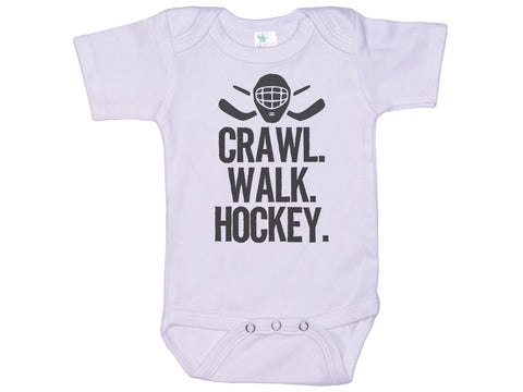 Crawl Walk Hockey Onesie®