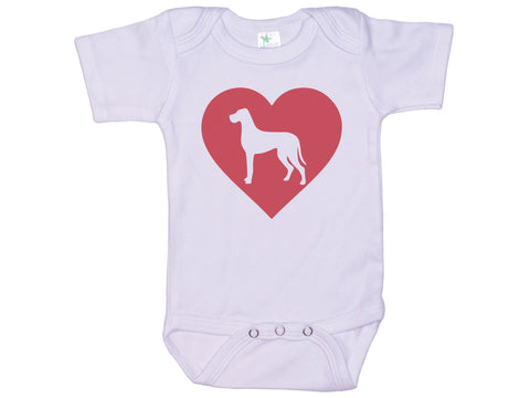 Great Dane Heart Onesie®
