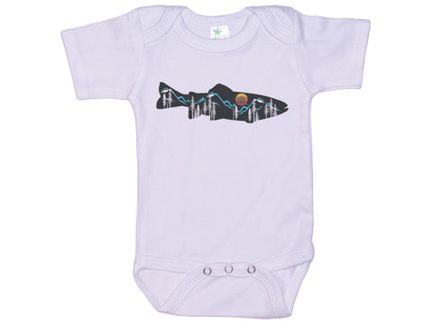 Mountain Trout Onesie®
