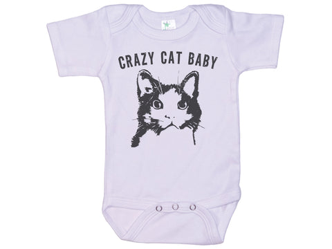 Crazy Cat Baby Onesie®