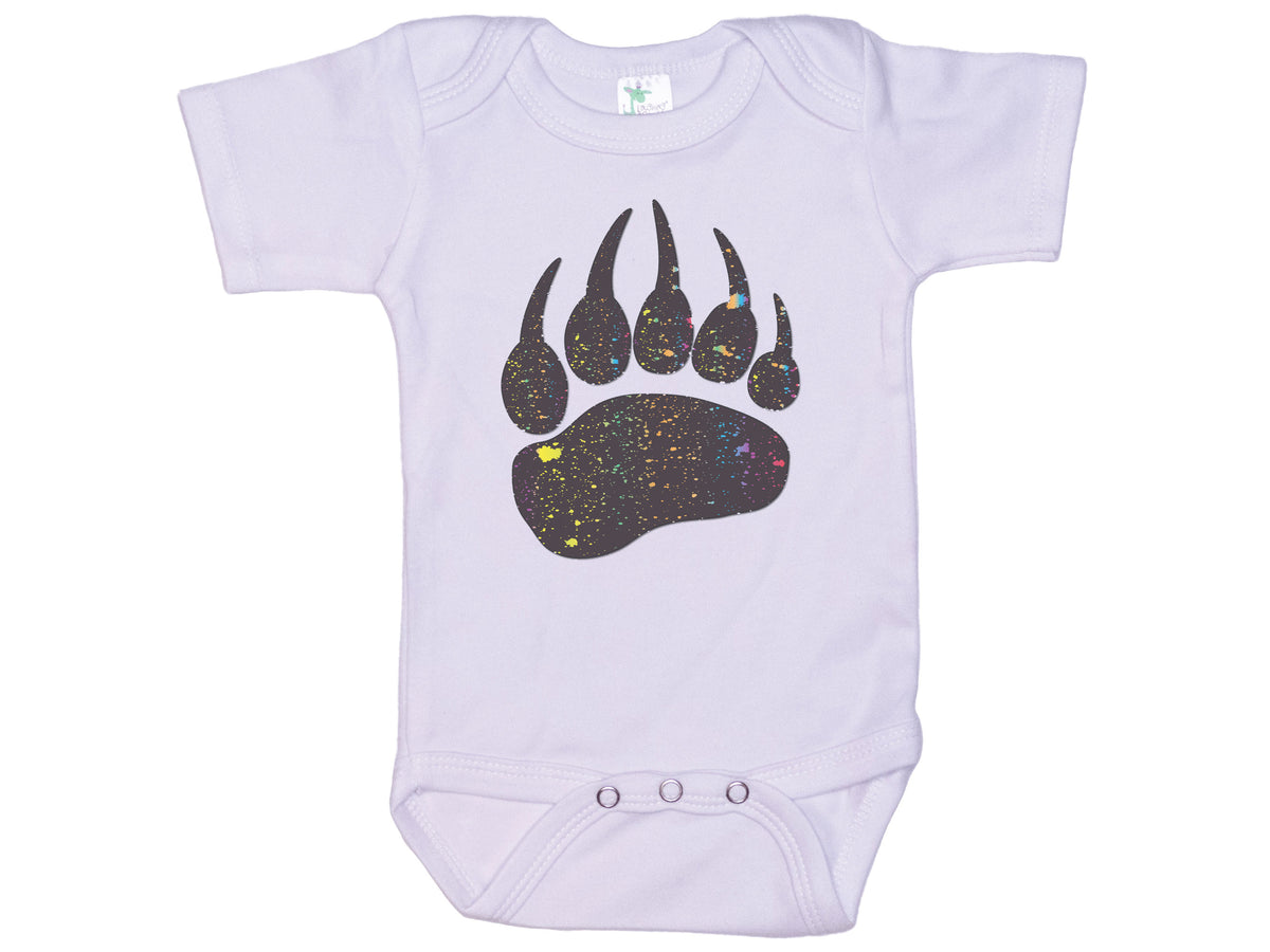 Neon Bear Footprint Onesie®
