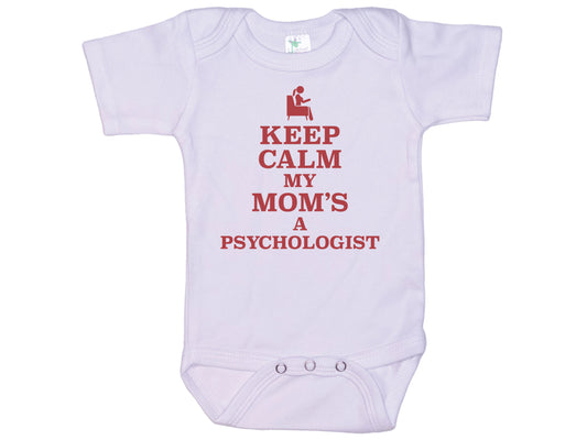 Keep Calm My Mom's A Psychologist Onesie®
