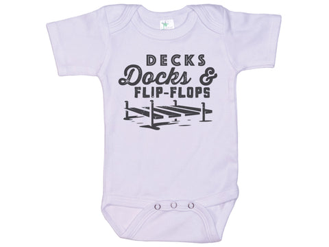 Decks Docks & Flip Flops Onesie®