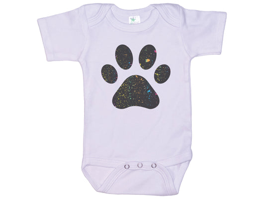 Neon Dog Footprint Onesie®
