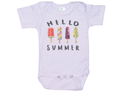 Hello Summer Popsicle Onesie®