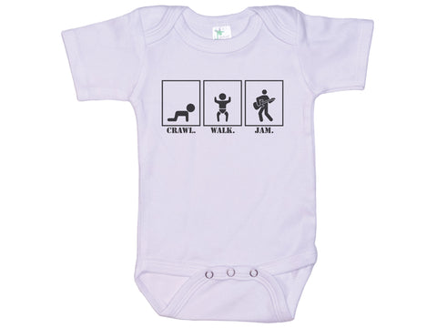 Crawl Walk Jam Onesie®