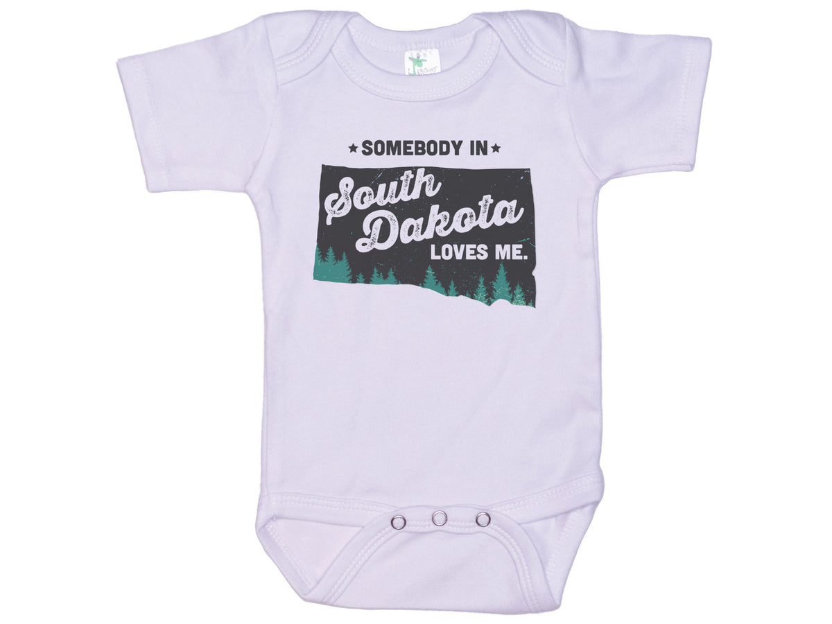 Somebody In South Dakota Loves Me Onesie®