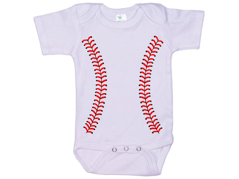 Baseball Stitches Onesie®