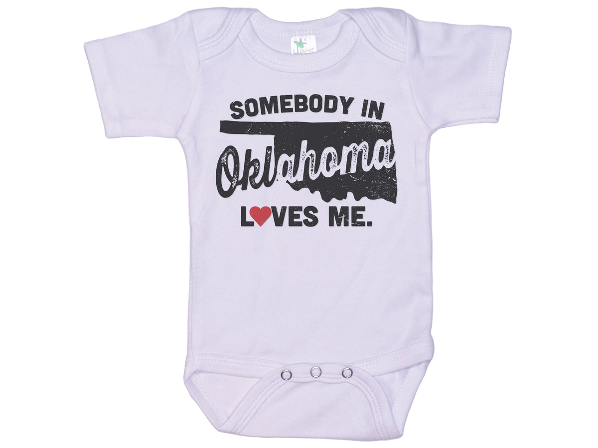 Somebody In Oklahoma Loves Me Onesie®