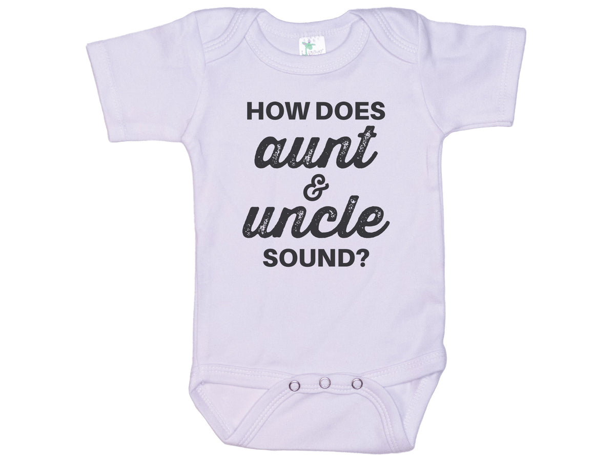 How Does Aunt And Uncle Sound Onesie®