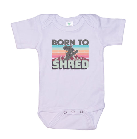 Born To Shred Snowboarding Onesie®