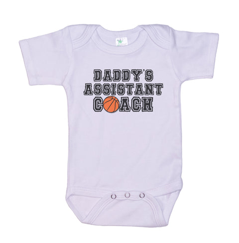 Daddy's Assistant Coach Basketball Onesie®