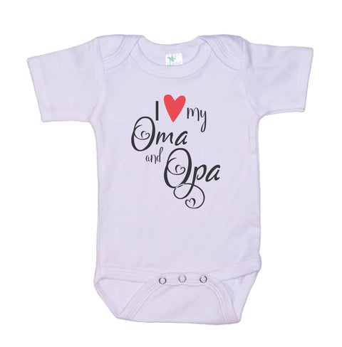 I Love My Oma and Opa Onesie®