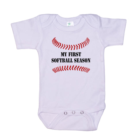 My First Softball Season Onesie®
