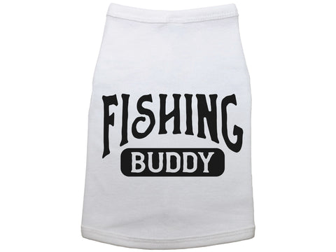 Fishing Buddy Dog Shirt
