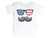 Kids America Glasses & Mustache Shirt