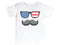 Kids America Glasses & Mustache Shirt