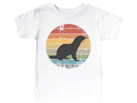 Kids Otter Sunset Shirt