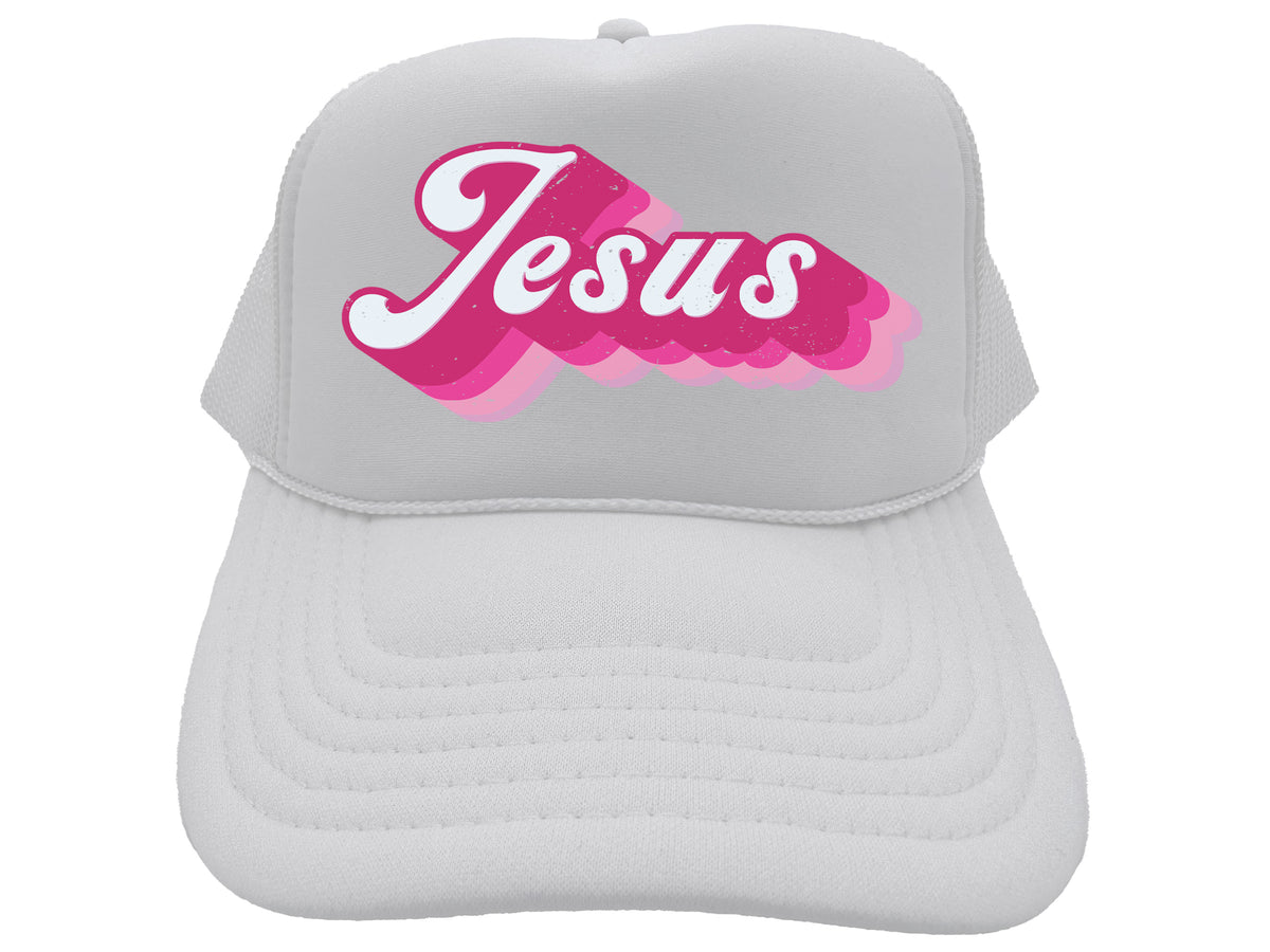Pink Jesus Hat