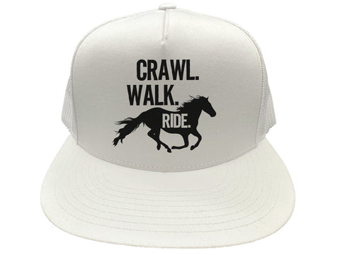 Crawl Walk Ride Hat