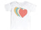 Kids Colorful Hearts Shirt