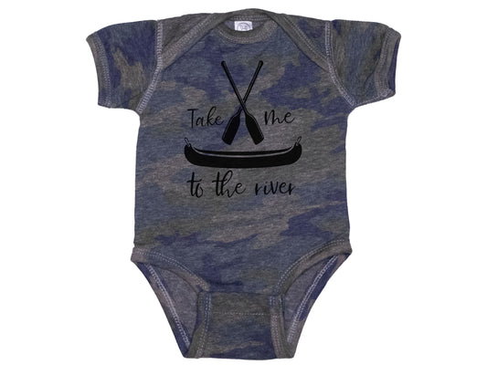 Take Me To The River-Camo Onesie®
