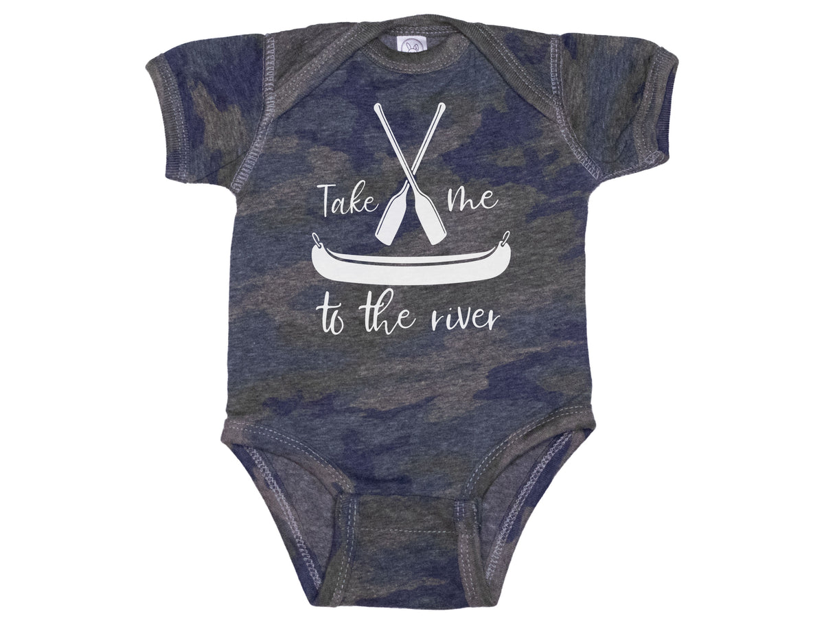 Take Me To The River-Camo Onesie®