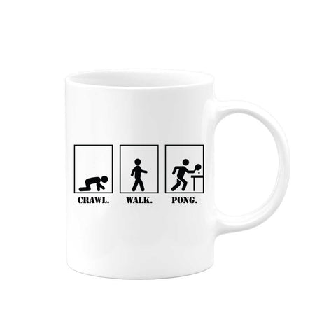 Crawl Walk Pong Mug