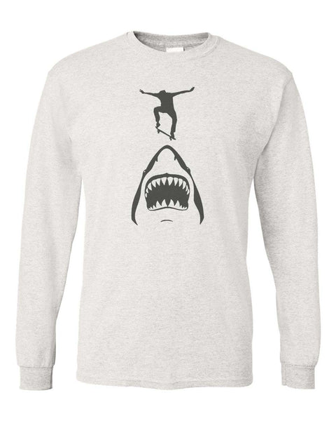 Skate Over Shark Unisex Adult Shirt
