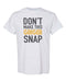 Don't Make This Ginger Snap Unisex Adult Shirt