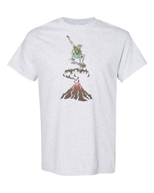 Skate Over Volcano Unisex Adult Shirt