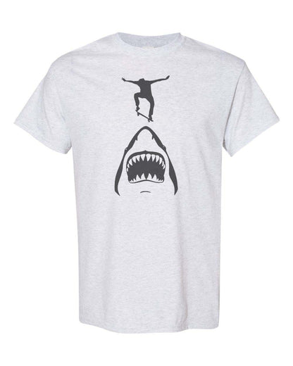 Skate Over Shark Unisex Adult Shirt