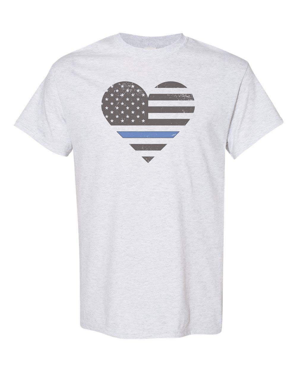 Police Heart Unisex Adult Shirt