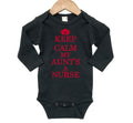 Keep Calm My Aunt's A Nurse Baby Onesie