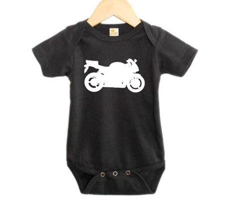 Street Bike Baby Onesie