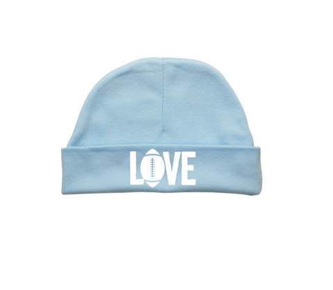 Love Football Baby Beanie