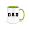 Just Dad (Black Text) Mug