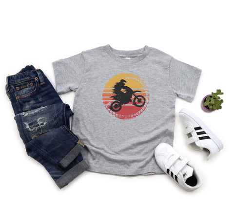 Dirt Bike Sun Toddler/Youth Shirt