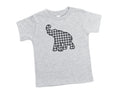 Houndstooth Elephant Toddler/Youth Shirt