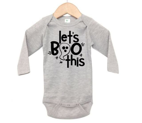 Let's Boo This Baby Onesie
